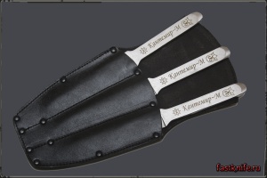 Кантемир с обухом - набор из 3 ножей